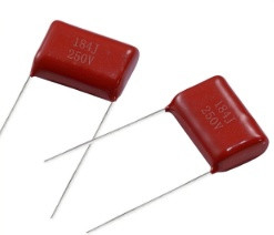 Tụ phim polyester tráng kim loại 184J / 250V P20mm