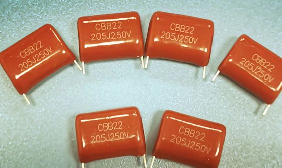 chất lượng  Waterproof 250V Metallized Polypropylene Film Capacitor Flame Retardant nhà máy