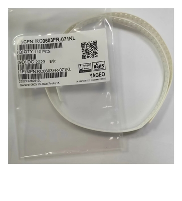 Mạch tần số cao Điện trở chip dày 0603 1KΩ Mục đích chung
