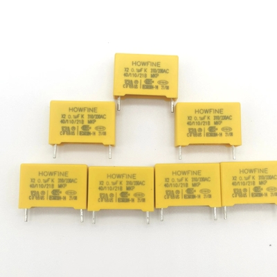 Tụ điện an toàn 0,1uF / 275V / 310V được sử dụng cho đường dây