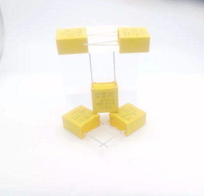 Tụ điện an toàn Metallized Polypropylene X2 125K 310V Màu vàng
