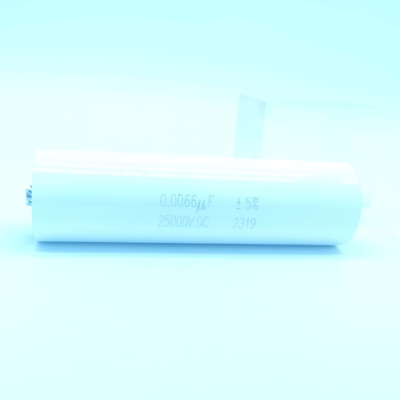 Tụ điện màng kim loại xuyên tâm 25K Độ bền điện môi cao với UL / CQC / ROHS