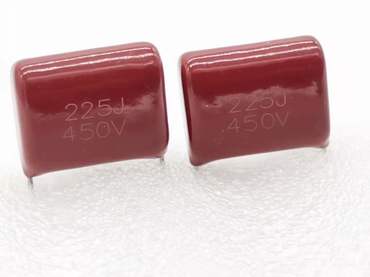 Tụ phim Polypropylene xuyên tâm xuyên tâm chống cháy bền 450V DC